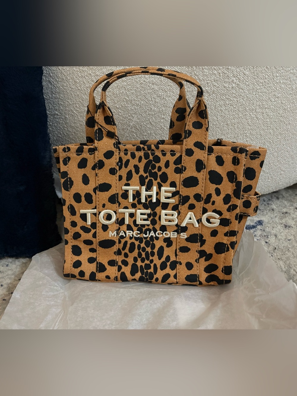 Marc Jacobs "The Small" Tote - Cheetah-Print